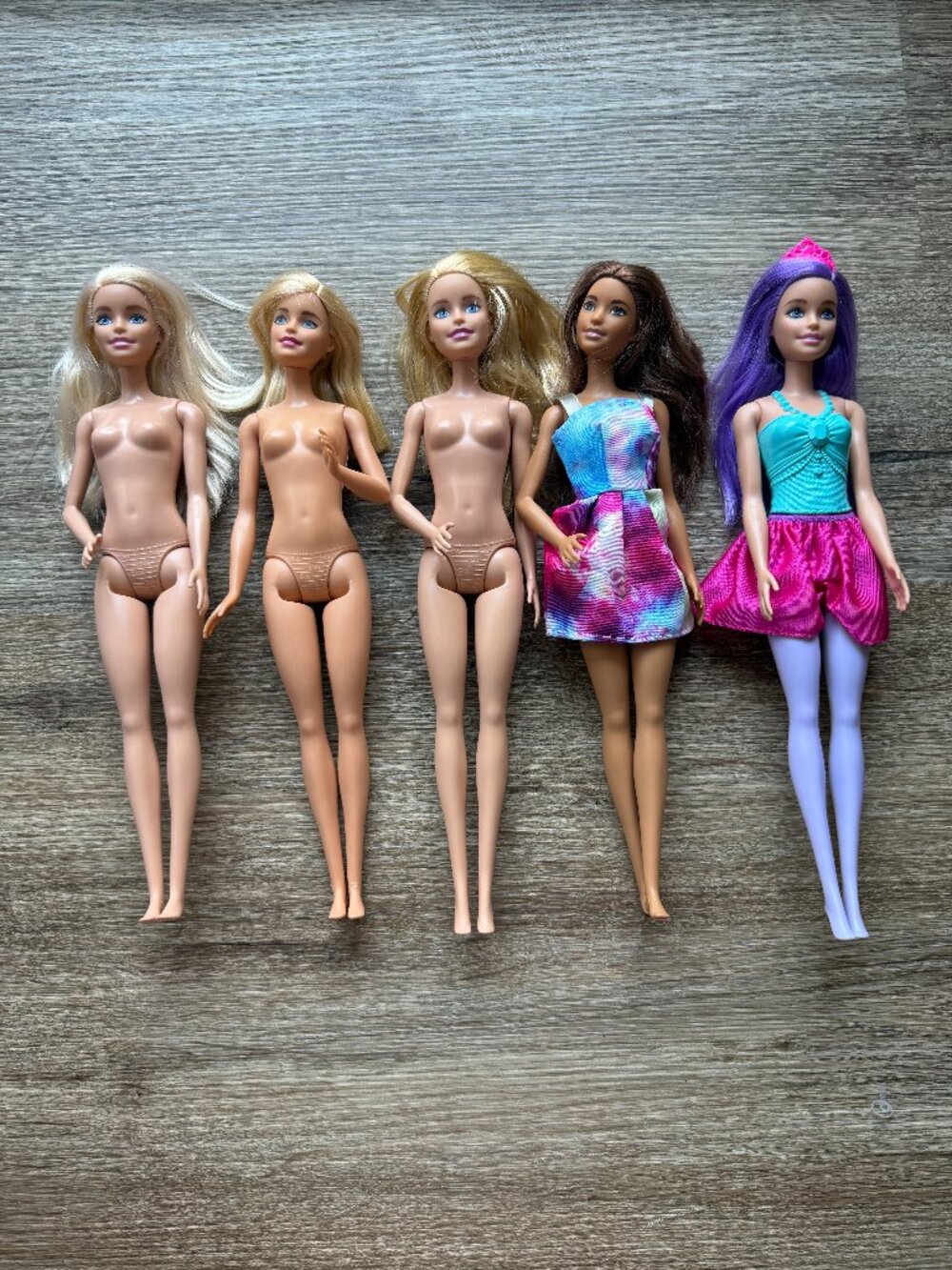 Barbie lot of 5 dolls modern barbie doll set